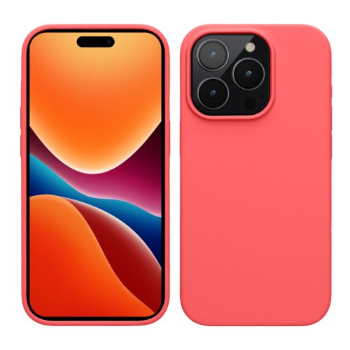 Etui Kwmobile do Apple iPhone 15 Pro Max, różowe, silikonowe, 61956.103