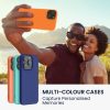 Etui Kwmobile do Apple iPhone 15 Plus, pomarańczowe, silikonowe, 61958.15