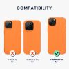 Etui Kwmobile do Apple iPhone 15 Plus, pomarańczowe, silikonowe, 61958.15