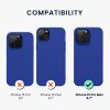 Etui Kwmobile do Apple iPhone 15 Pro Max, niebieskie, silikonowe, 61956.134