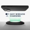 Etui Kwmobile do Apple iPhone 15 Plus, czarne, silikonowe, 61958.47