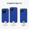 Etui Kwmobile do Apple iPhone 15, niebieskie, silikonowe, 61957.134
