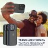 Etui Kwmobile do Apple iPhone 15 Pro, niebieskie/przezroczyste, poliwęglan, 61963.17