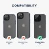 Etui Kwmobile do Apple iPhone 15 Pro, niebieskie/przezroczyste, poliwęglan, 61963.17