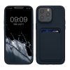 Etui Kwmobile do Apple iPhone 15 Pro Max, ciemnoniebieskie, silikonowe, 62020.17