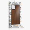 Etui Kwmobile do Apple iPhone 15 Plus, brązowe, drewno/silikon, 62012.01