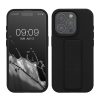 Etui Kwmobile do Apple iPhone 15 Pro, czarne, silikonowe, 62015.01