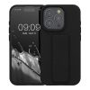 Etui Kwmobile do Apple iPhone 15 Pro, czarne, silikonowe, 62015.01