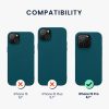Etui Kwmobile do Apple iPhone 15 Pro, niebieskie, silikonowe, 61955.57