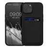 Etui Kwmobile do Apple iPhone 15, czarne, silikonowe, 62017.01