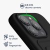 Etui Kwmobile do Apple iPhone 15 Pro, czarne, silikonowe, 62019.01