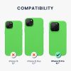 Etui Kwmobile do Apple iPhone 15 Pro, zielone, silikonowe, 61955.159
