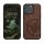 Etui Kwmobile do Apple iPhone 15 Pro Max, brązowe, drewno/silikon, 62014.01