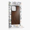 Etui Kwmobile do Apple iPhone 15 Pro Max, brązowe, drewno/silikon, 62014.01