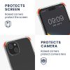 Etui Kwmobile ze smyczą do Apple iPhone 15 Plus, przezroczyste/czarne, silikonowe, 62034.01