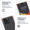 Etui Kwmobile ze smyczą do Apple iPhone 15 Pro Max, przezroczyste/złote, silikonowe, 62032.21