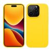 Etui Kwmobile do Apple iPhone 15 Pro, żółte, silikonowe, 61955.165