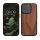 Etui Kwmobile do Apple iPhone 15 Pro, brązowe, drewno/silikon, 62009.18