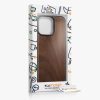 Etui Kwmobile do Apple iPhone 15 Pro Max, brązowe, drewno/silikon, 62010.18