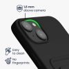 Etui Kwmobile do Apple iPhone 15 Plus, czarne, silikonowe, 62018.01