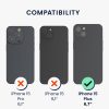 Etui Kwmobile do Apple iPhone 15 Plus, czarne, silikonowe, 62018.01