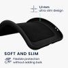 Etui Kwmobile do Apple iPhone 15 Plus, czarne, silikonowe, 62018.01