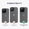 Etui Kwmobile do Apple iPhone 15 Pro Max, niebieskie/przezroczyste, poliwęglan, 61964.17