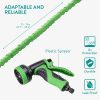 Furtun de gradina extensibil Navaris, 7.5-15m, cu pistol 10 functii, conectori rapizi, 61949.02
