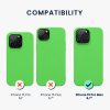 Etui Kwmobile do Apple iPhone 15 Pro Max, zielone, silikonowe, 61956.159