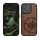 Etui Kwmobile do Apple iPhone 15 Pro, brązowe, drewno/silikon, 62013.01