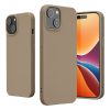 Etui Kwmobile do Apple iPhone 15 Plus, jasnoszare, silikonowe, 61958.96