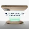Etui Kwmobile do Apple iPhone 15 Plus, jasnoszare, silikonowe, 61958.96