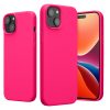 Etui Kwmobile do Apple iPhone 15, różowe, silikonowe, 61953.77