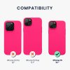 Etui Kwmobile do Apple iPhone 15, różowe, silikonowe, 61953.77