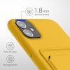 Etui Kwmobile do Apple iPhone 11, żółte, silikonowe, 55114.165