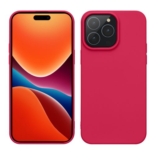Etui Kwmobile do Apple iPhone 15 Pro, różowe, silikonowe, 61959.77