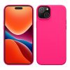 Etui Kwmobile do Apple iPhone 15 Plus, różowe, silikonowe, 61954.77