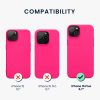 Etui Kwmobile do Apple iPhone 15 Plus, różowe, silikonowe, 61954.77