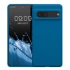 Etui Kwmobile do Google Pixel 7, niebieskie, silikonowe, KWM0000171I034C