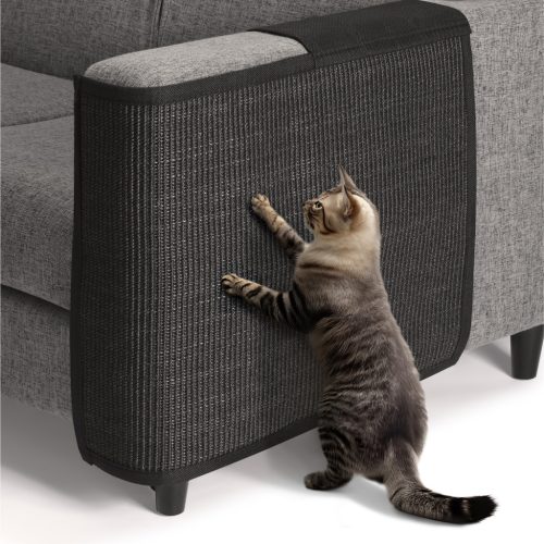 Protectie de zgariat pentru canapea stanga Navaris, 50x70 cm, sisal, NAV000009LM008C