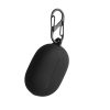 Etui na słuchawki Kwmobile do QCY ArcBuds HT07, czarny, silikon, KWM000024SH001C