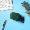 Etui na słuchawki Kwmobile do Sony WF-1000XM5, ciemnozielone, silikonowe, KWM000024SM003C