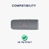 Etui Kwmobile do JBL Flip 6/Flip 5, czarne, silikonowe, KWM000024SO001C