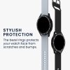 Ramka tarczy Kwmobile do zegarka Samsung Galaxy 6 Classic, czarno-srebrna, aluminium, KWM000024TK001C