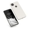 Etui Kwmobile do Google Pixel 4a, białe, silikonowe, KWM000011JE041C