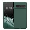 Etui Kwmobile do Google Pixel 7, zielone, silikonowe, KWM0000171I039C