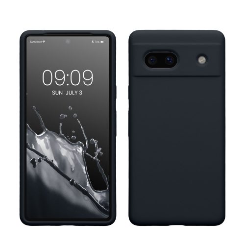 Etui Kwmobile do Google Pixel 7a, ciemnoszary, silikon, KWM000019YE022C