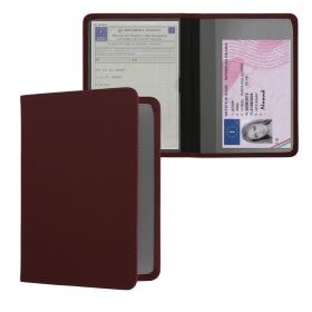   Etui na dowód rejestracyjny Kwmobile, Visiniu, Skóra ekologiczna, KWM000013EI005C