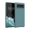 Etui Kwmobile do Google Pixel 6, Ciemnozielone, Silikon, KWM000013EZ058C