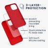 Etui Kwmobile do Apple iPhone 13 Mini, czerwone, silikonowe, KWM000013OU054C